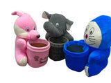 DN Enterprises Soft Cute Teddy Pen Stand Holder for Kids (1Pc) | Kids Birthday Gift Pen Stand Holder Teddy Bear Style