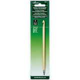 CLOVER 3679 Takumi Bamboo Interchangeable Tunisian Crochet Hook Brown, 6.5 Height x 0.2 Width x 0.2 Length