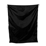 UJEAVETTE Large Capacity Bag Waterproof DrawDhaga Storage Pouch Sack Black 110X140Cm