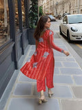 Gosriki Women'S Rayon Viscose Straight Printed Kurta With Pant (Gadugi Red-Vks02-Gs_M_Red_Medium),Red,,B0F8Q7Q8QN