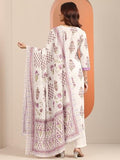 Libas Women'S Cotton Kurta Set (99675_White