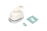 Bira Craft 3/8 inch Cat Shape Lever Action Craft Punch for Paper Crafting Scrapbooking