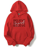 Adro Men'S Cotton Neck Hooded Sweatshirt (H22-M-Inv-Rd_Red_L)