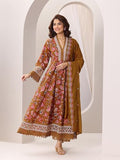 Libas Women'S Cotton Kurta Sets (99090O_Mustard_M)