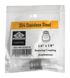 Redc Coupling 1/4X1/8Ss (Pack Of 1)