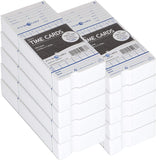 Pyramid Time Systems Attendance Cards For Time Clock Models 2500/2600/2650, 1000 Per Pack