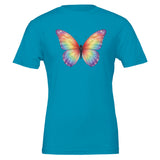Rainbow Butterfly Premium Crewneck T-shirt