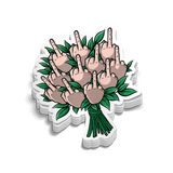 Bouquet - Hard Hat Decal