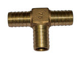 INSERT TEE BRASS 3/4 LL (Pack of 1)