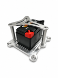Granatelli Billet Aluminum Battery Tray for NOCO NLP14 Group 14 – 452214