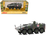 Tpz. Tank Boxer Medic Unit German Army Green Camouflage 1/87 (HO) Scale Diecast Model Car by Schuco