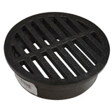 GRATE ROUND 4 BLACK (Pack of 1)