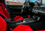 OLM LE Carbon Fiber Shift Panel Side Covers (3pc) - 2023+ Honda Civic FL5 Type R