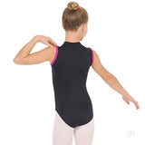 Eurotard Girls Zipper Front Leotard