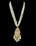 PS551 High quality kundan and pearl pendant set ( READY TO SHIP )
