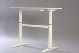 Manual Adjustable Working Desk In White Color