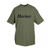 Marines Olive Drab T Shirt- Xl