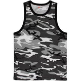 Mens Tank Top Urban Camouflage 2Xl