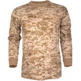 Mens Long Sleeve TShirt Digital Desert 3XL