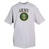 Army T-Shirt, Heather Grey -3Xl