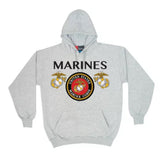 Marines Seal Pullover/Hooded Grey - Large