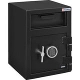 Global Industrial B-Rate Depository Safe Front Loading 1 Door Digital Lock 14Wx14Dx20-1/4H