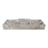 Loomstead 6 Slot Tapered Woody Caddy - Gray
