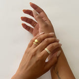 Baguette Signet Ring