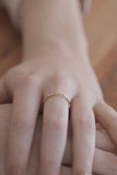 Mystical Rose Ring 14k Yellow Gold
