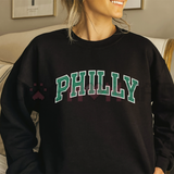 Embroidered Go Birds Game Day Crewneck Sweatshirt