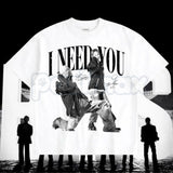 "I Need You" K-POP World Tour 2026 T-Shirt – Official Style Concert Graphic Tee, Premium 100% Cotton Global Idol Fan Top, Soft Lived-In Heavyweight Tour Merch Souvenir Shirt, Made in USA