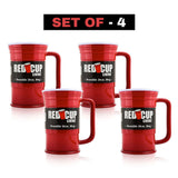 Reusable Red Beer Mug – 24oz