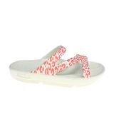 Sovella Active Comfort Sandals Women's Slide Pink/Leopard