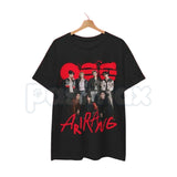 Bangtan Members "Arirang Magazine" Graphic T-Shirt – Retro K-Pop Editorial Fan Tee, Premium 100% Cotton Bangtan Boys Tribute Top, Soft Lived-In Heavyweight Seoul Style Shirt, Made in USA