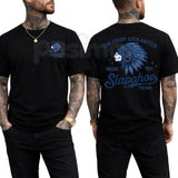 "Chief Kickabitch" Funny Sarcastic T-Shirt – Slapahoe Tribe Viral Humor Graphic Tee, Premium 100% Cotton Rude Quote Top, Soft Lived-In Heavyweight Bad Attitude Shirt, Made in USA