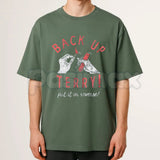 Mens "Back Up Terry" Fireworks T-Shirt – Funny Put It In Reverse 4th of July Sarcastic Meme Tee