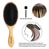 Eagle Fortress Bamboo Detangler Hair Brush