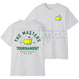 2026 Masters Tournament Shirt – Augusta 92 Years National Golf Tee with Champions List 1934–2026, Premium 100% Cotton Sports History Top, Soft Lived-In Heavyweight Green Jacket Shirt, Made in USA