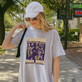 Bayou Bayou Ring Tee – Angel Reese National Champion Graphic Shirt