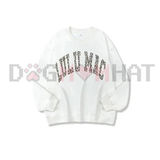 LULUMAC Women's Letter Print Graphic Sweatshirt