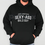 Bald Guy Print Men's Crew Neck – Fashionable Sports T-Shirt, Sweatshirt & Hoodie Collection