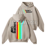 Don’t Shoot ARC Gaming 2-Side Hoodie – First Responder Roleplay Statement Pullover, Unique Gaming Apparel, Unisex