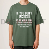 Inner Strength Mindfulness Graphic Tee - Inspirational Mind Over Matter Pure Cotton Unisex T-Shirt