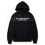 My Girlfriend Beats Me Shirt – Funny Sarcastic Gamer Hoodie & Hilarious Relationship Humor Sweatshirt