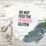 "Gluten Free Princess" Funny T-Shirt – Sarcastic Allergy Awareness Graphic Tee, Premium 100% Cotton Celiac Humor Top, Soft Lived-In Heavyweight Wheat-Free Lifestyle Shirt, Made in USA