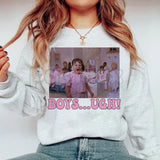 Funny Valentines Sweatshirt | Retro Valentine Day Shirt | Sarcastic Anti-Valentine Crewneck | Groovy Heart Graphic Jumper | Aesthetic Galentine's Pullover | Funny Love Quotes Shirt