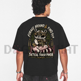 Forage Around & Find Out Tactical Trash Panda Graphic T-Shirt