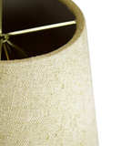 5x8x7 Empire Sand Linen Edison Clip Lampshade