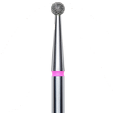 DIAMOND NAIL DRILL BIT, "BALL", RED, HEAD DIAMETER 3.5MM (FA01R035) - STALEKS™