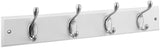HOOK RACK STN NKL 18L (Pack of 1)